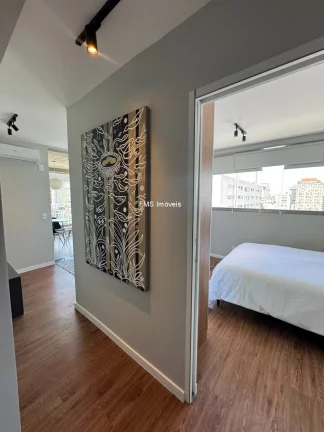 Imagem Imperdível: Apartamento à venda em São Paulo-SP, Cerqueira César 1 quarto, 1 sala, 1 banheiro, 1 vaga de garagem, 46,00 m².
