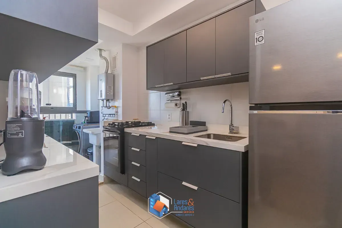 Imagem Apartamento para venda em Chácara Santo Antônio (Zona Sul) com 2 quartos, sendo 2 suítes, 77m²