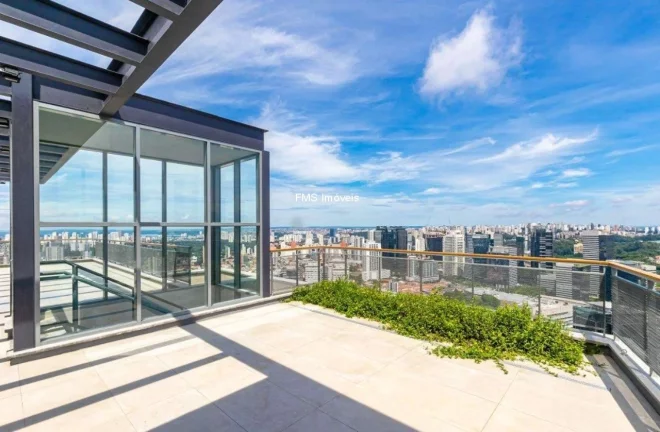 Imagem Cobertura à venda no Jardim das Acácias com 4 suítes, 6 banheiros, 5 vagas, 410m².