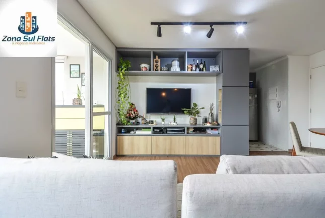 Imagem Apartamento à Venda No Brooklin Com 1 Suíte, Varanda e 1 Vaga