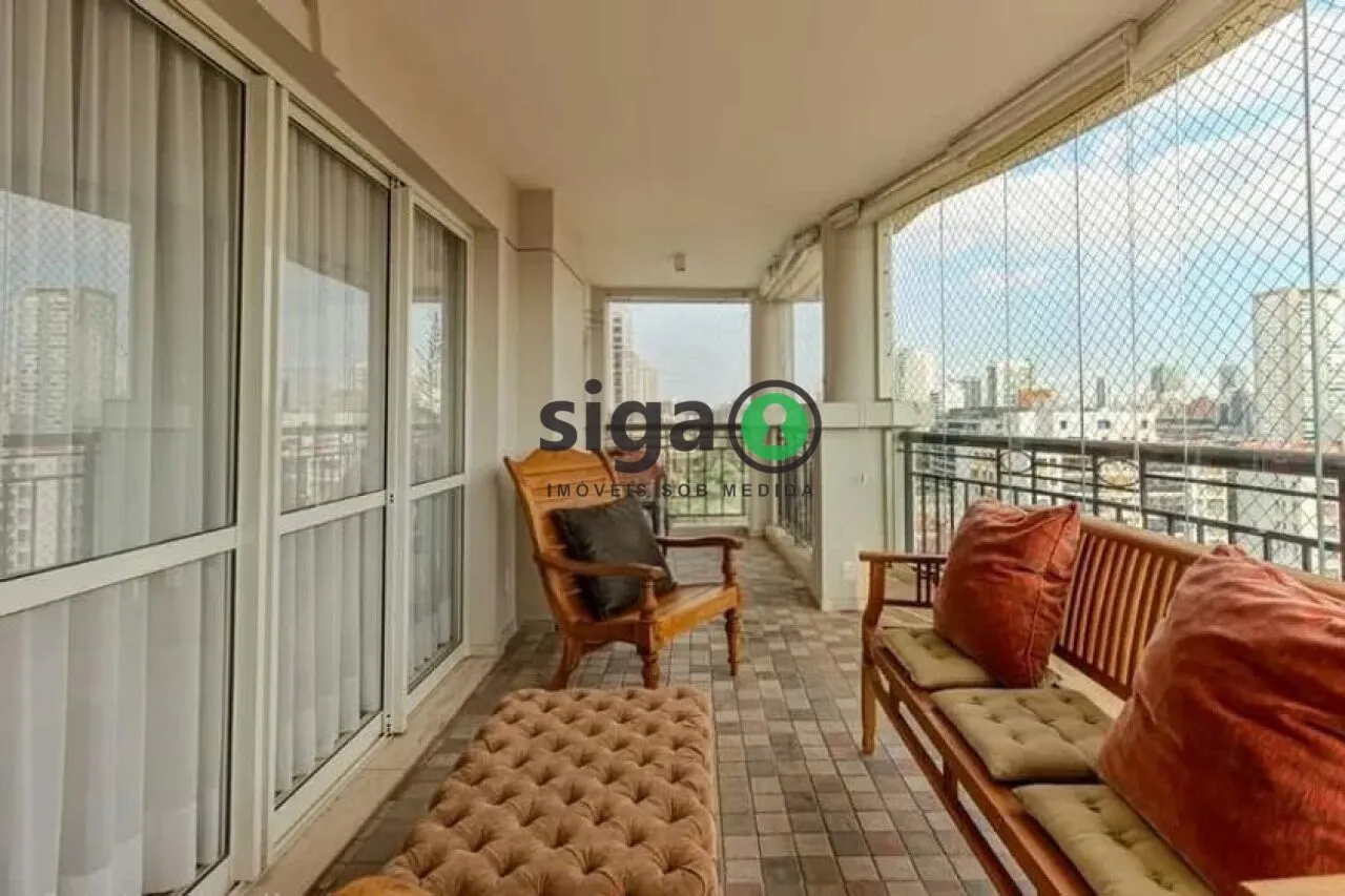 Imagem Apartamento Alto Padrão à Venda no Brooklin - 200m² - 4 Dormitórios - 3 Suítes - 4 Vagas