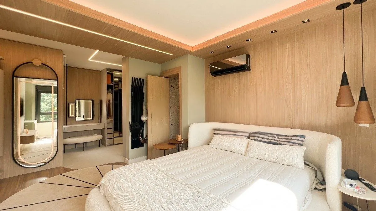 Imagem Apartamento Mobiliado com Suíte e Closet no Jardim Lindóia