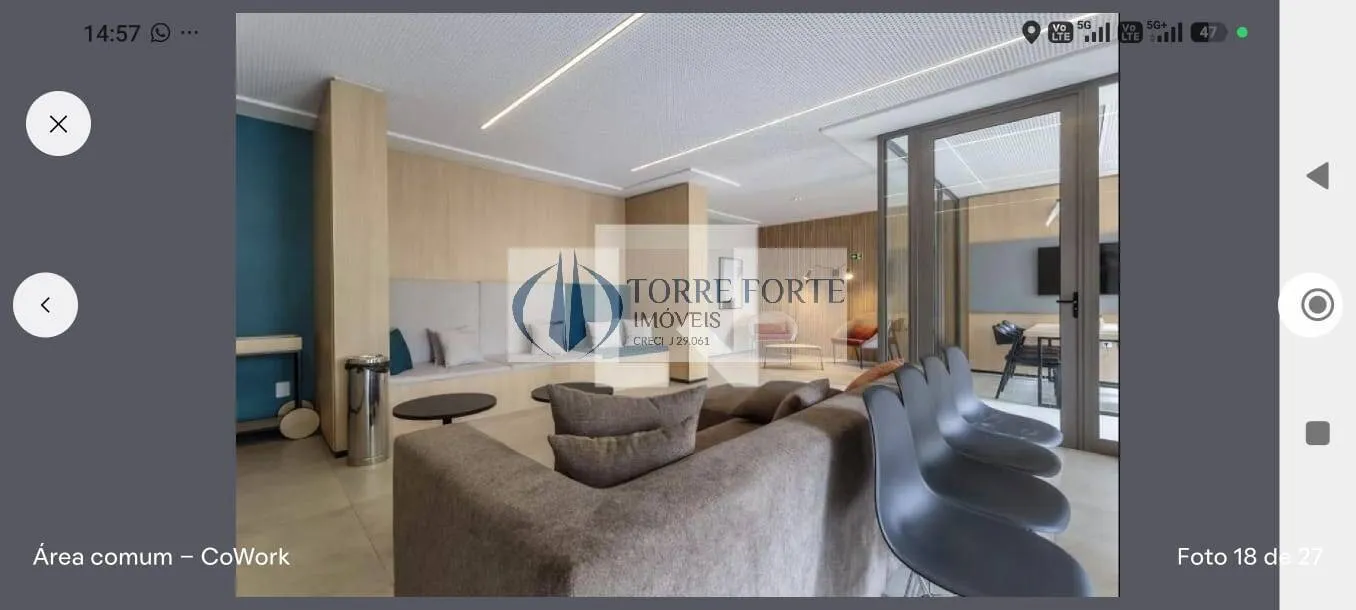 Imagem Lindo apartamento mobiliado, 25 m², bem localizado na Vl. Nova Conceição