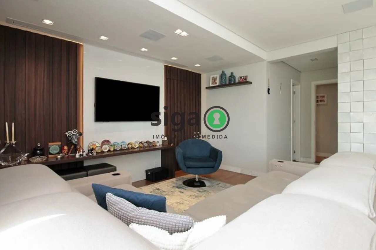 Imagem Apartamento à venda no Brooklin | 167m² | Andar alto | 3 suítes | Varanda gourmet | Alto padrão