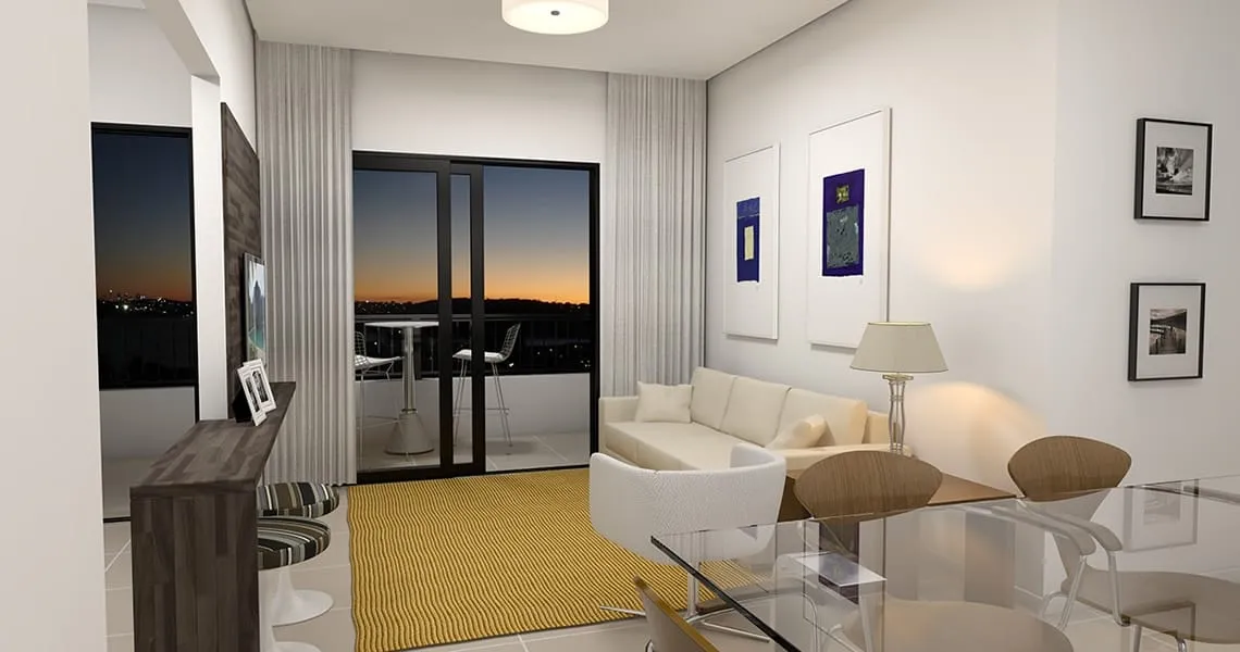 Imagem Apartamento à venda 2 Quartos, 1 Suite, 1 Vaga, 81.84M², Barranco, Taubaté - SP | Lançamento - Rembrandt Residencial
