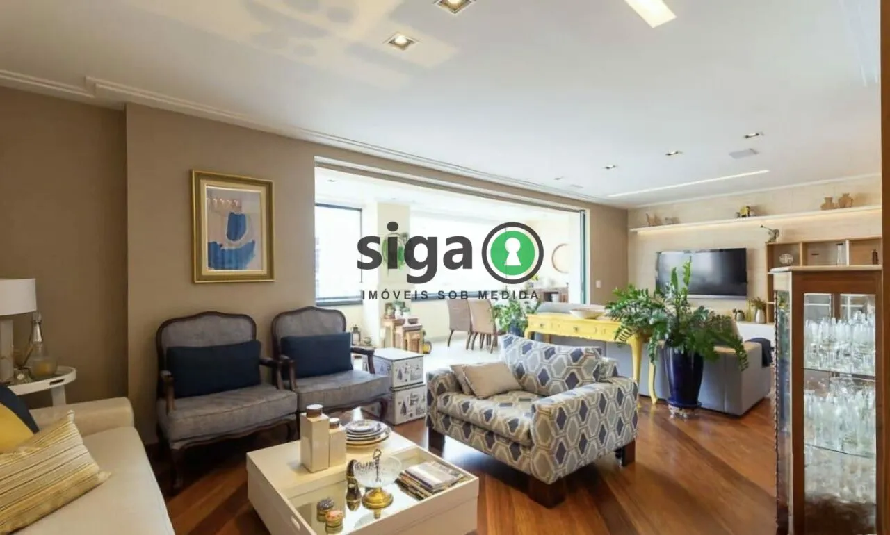 Imagem Apartamento Alto Padrão À Venda No Brooklin | 218 m² | Andar Alto | 4 Dormitórios (3 Suítes) | Varan