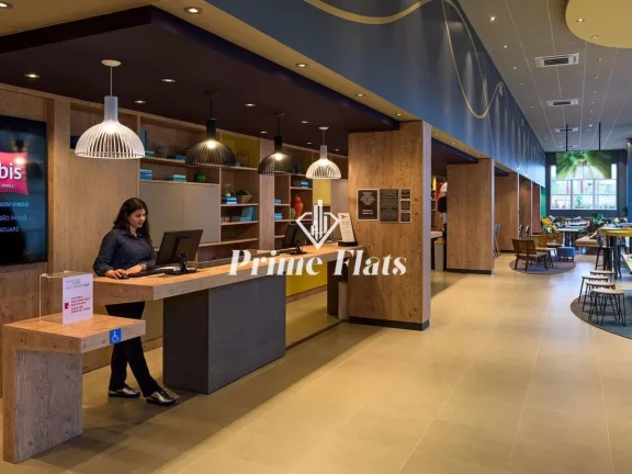 Imagem Flat disponível para venda no Íbis São Paulo Tatuapé, com 17m², 1 dormitório e 1 vaga