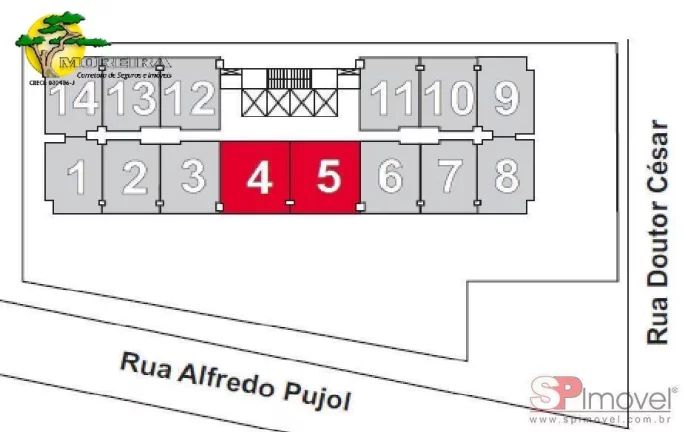 Imagem SALAS COMERCIAIS COM 516M² E 14 VAGAS EM SANTANA
