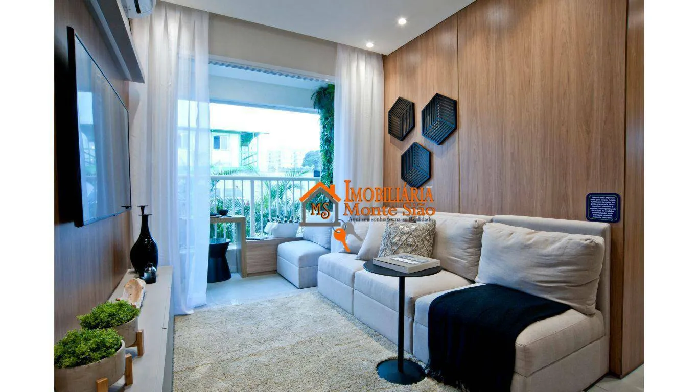Imagem Apartamento com 2 dormitórios à venda, 55 m² por R$ 447.900,00 - Vila Itapegica - Guarulhos/SP