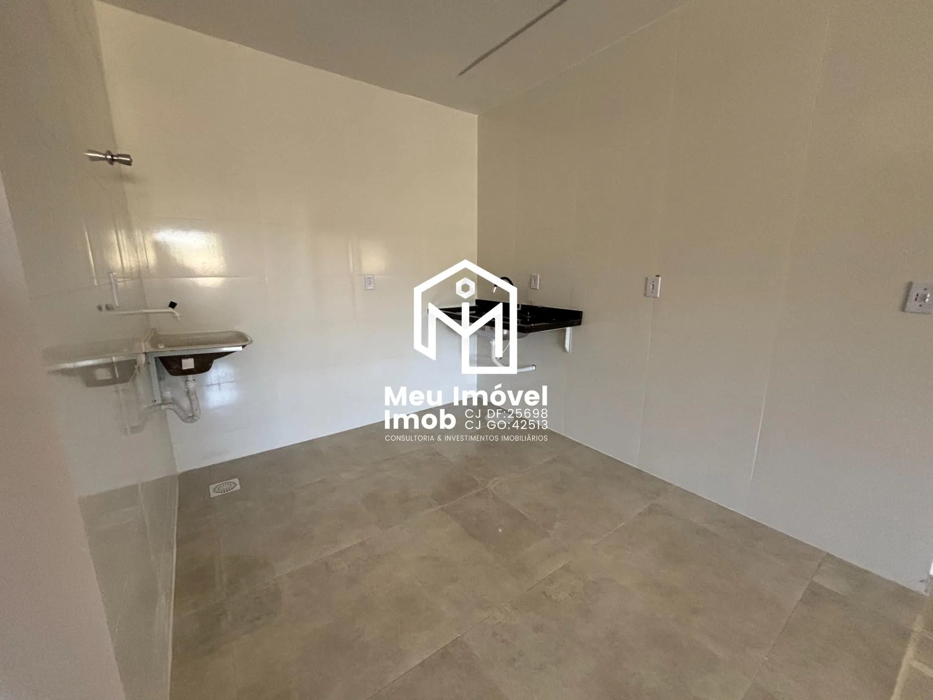 Imagem Apartamento 2 Quartos 1 Vaga 58m² Luziânia/GO.