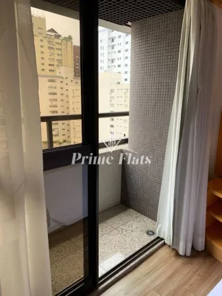Imagem Flat disponível para locação no Quality Paulista, com 29m², 1 dormitório e 1 vaga