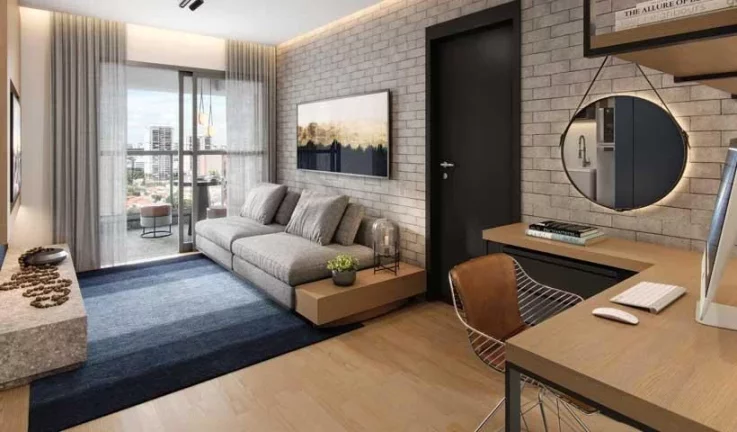Imagem HUB BROOKLIN - EZTEC - Studio de 28m², em excelente localização, a apenas 450m da estação Borba!