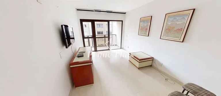 Imagem Flat disponível para venda no The Plazza Residence Flat no Jardim Paulista, com 43m², 1 dormitório e 1 vaga de garagem