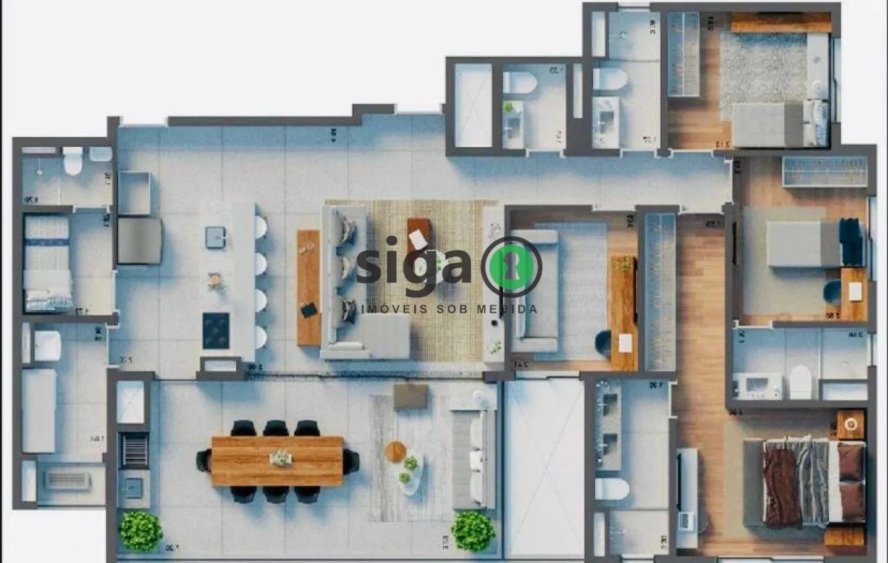 Imagem Apartamento à venda 4 Quartos, 2 Vagas, 145m², Vila Clementino - SP