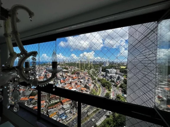 Imagem Excelente apartamento com dois quartos vista mar varanda a venda no Rio Vermelho