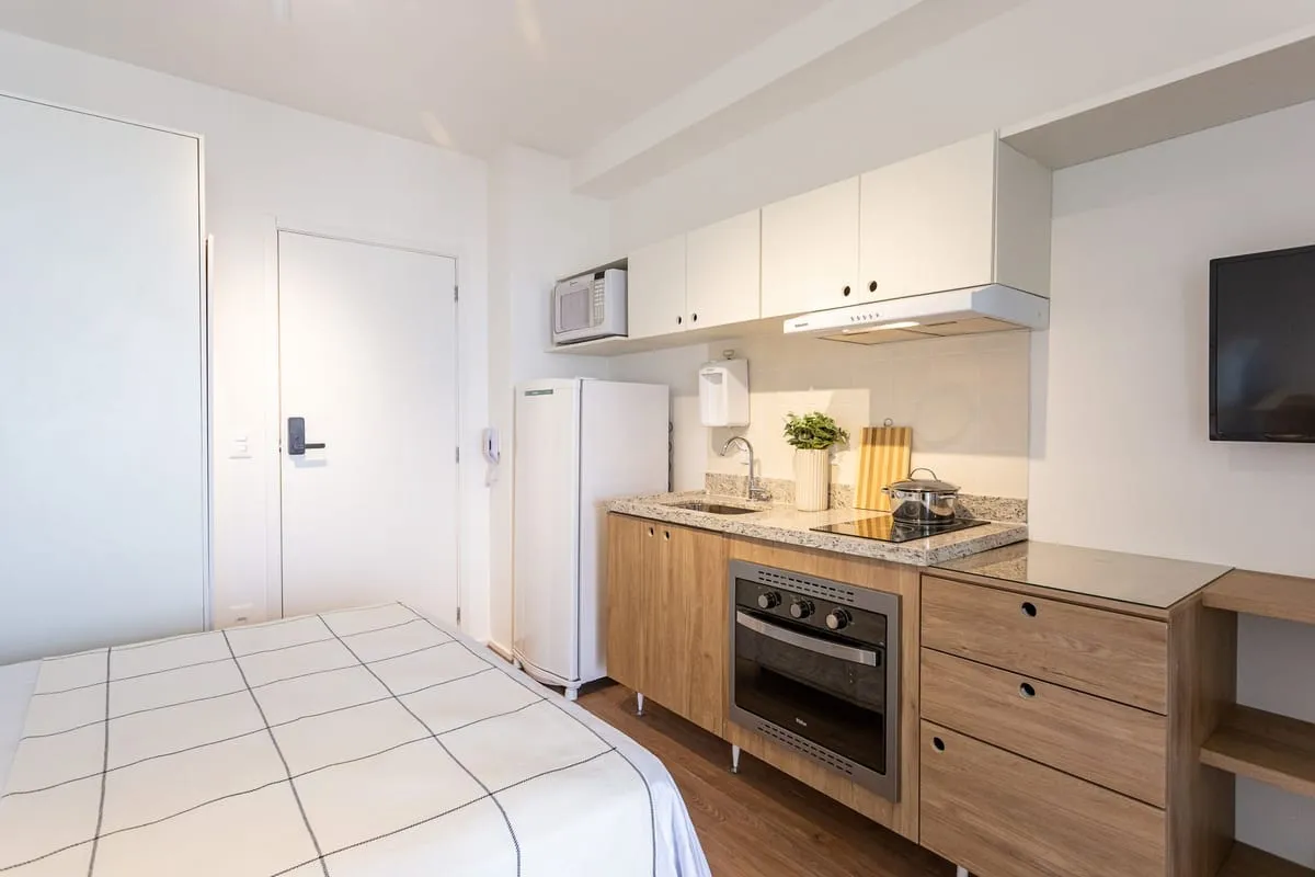 Imagem Apartamento com 1 Quarto para alugar, 22m² - Vila Mariana