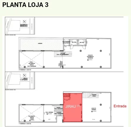 Imagem Loja de alto padrão para alugar ou vender em Pinheiros com 349,83m².