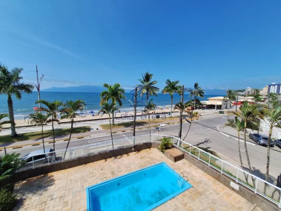 Imagem Apartamento 03 dormitórios com linda vista frente mar na Martim de Sá.