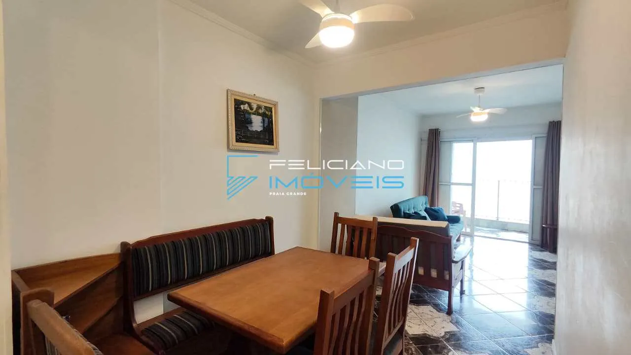 Imagem Apartamento com 2 quartos, Aviação, Praia Grande - R$ 480 mil, Cod: 7493