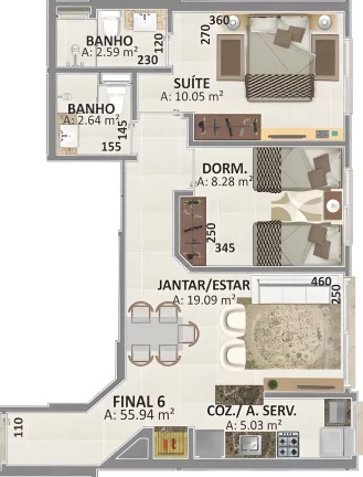 Imagem Le Monde - Apartamento à venda no bairro Navegantes - Capão da Canoa/RS
