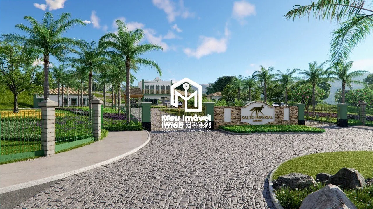 Imagem Cond Salto Imperial Rodovia BR-414 Lote 800m² Portaria 24h