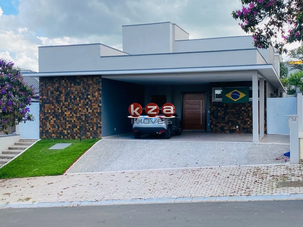 Imagem Luxuosa casa em condomínio à venda em Valinhos-SP, no Condomínio Canto Del Bosco: 3 quartos, 3 suítes, 3 salas, 4 vagas de garagem, 367m².