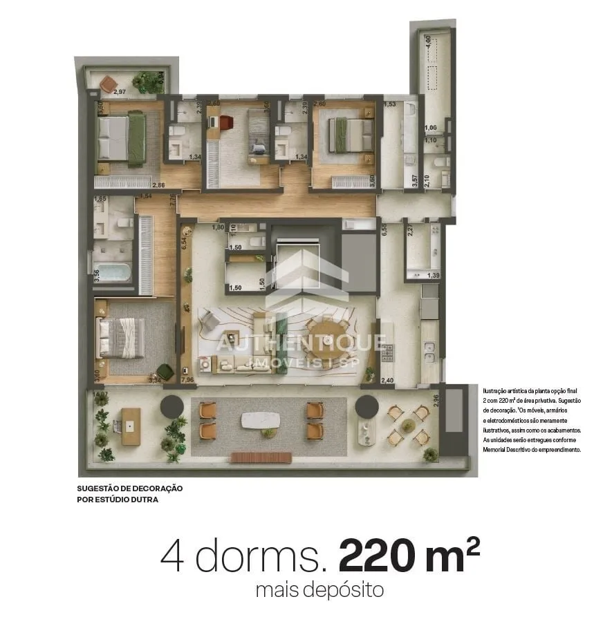 Imagem ISA BROOKLIN - Apartamento à venda no bairro Brooklin - São Paulo/SP, Zona Sul