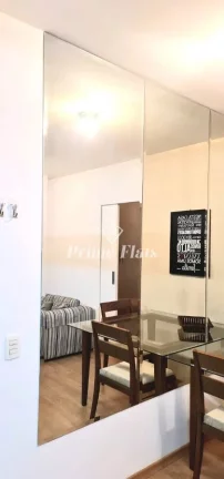 Imagem Flat disponível para venda no Edifício Mandarim no Brooklin, com 50m², 1 dormitório e 1 vaga