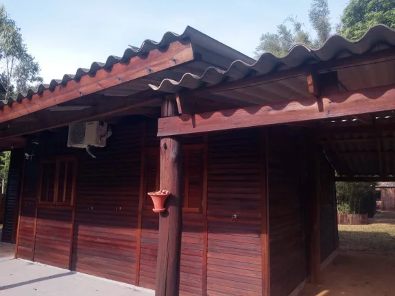 Imagem VENDO ou TROCO na PRAIA, Sítiozinho com 750m², Casa, Galpão, Águas Claras