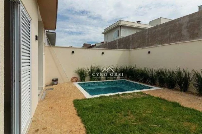 Imagem Casa com 3 dormitórios à venda, 130 m² por R$ 890.000 - Condomínio Recanto Piracicamirim - Piracicaba/SP