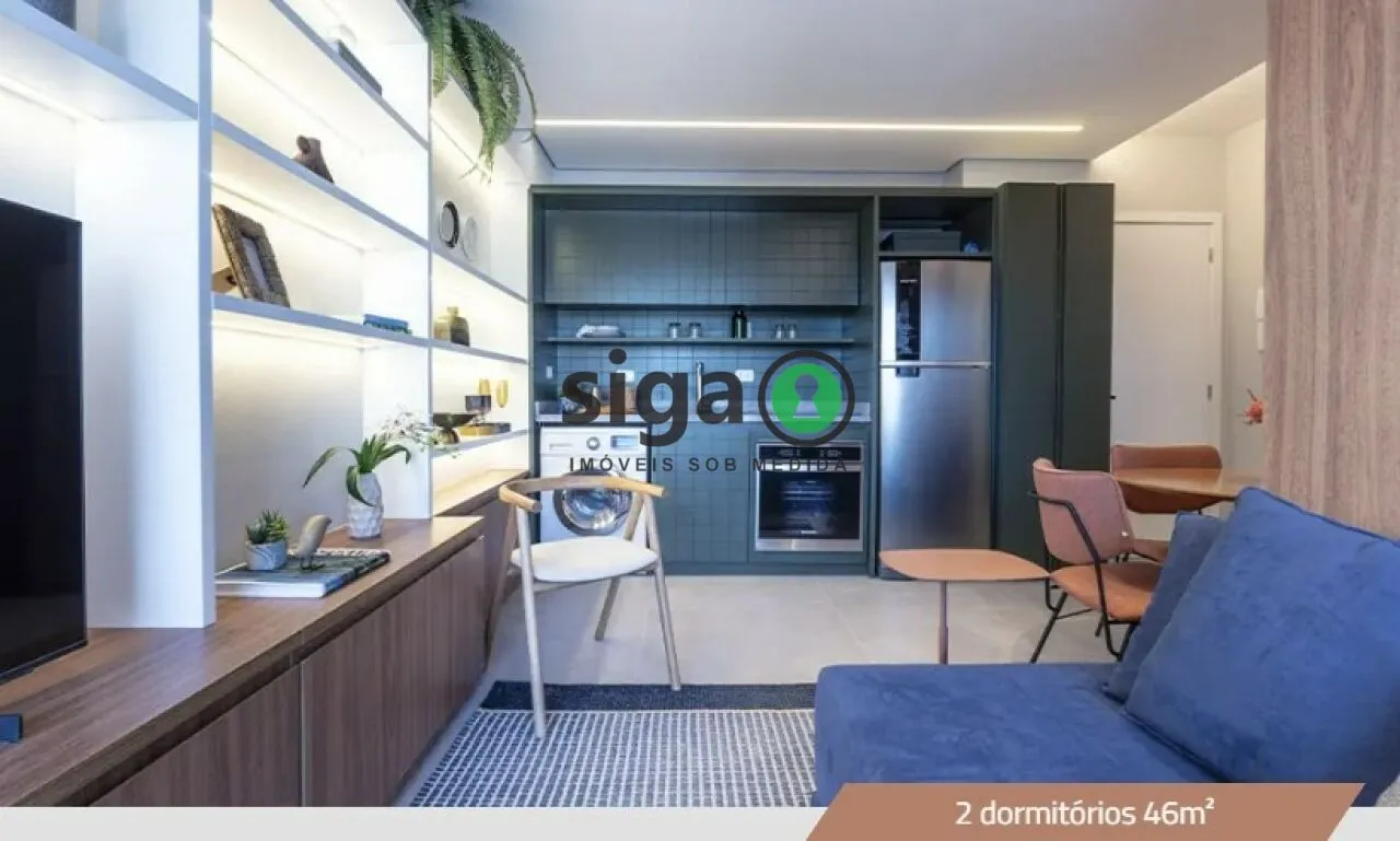 Foto do imóvel Apartamento mobiliado para venda no Alto da Boa Vista 02 dormitórios, Sao Paulo - S)