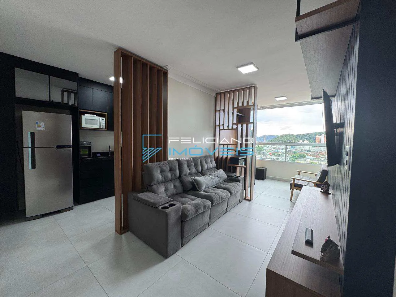 Imagem Apartamento com 2 quartos, Guilhermina, Praia Grande - R$ 710 mil, Cod: 6907