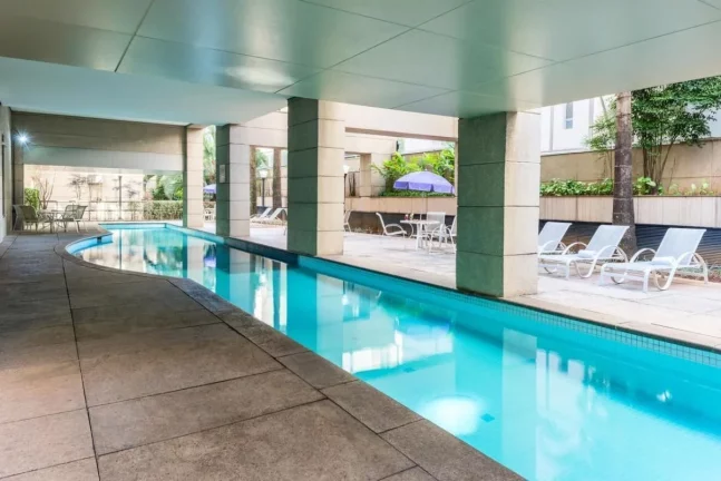 Imagem Flat disponível para locação no Aparthotel Adagio São Paulo Moema, com 39m², 1 dormitório e 1 vaga