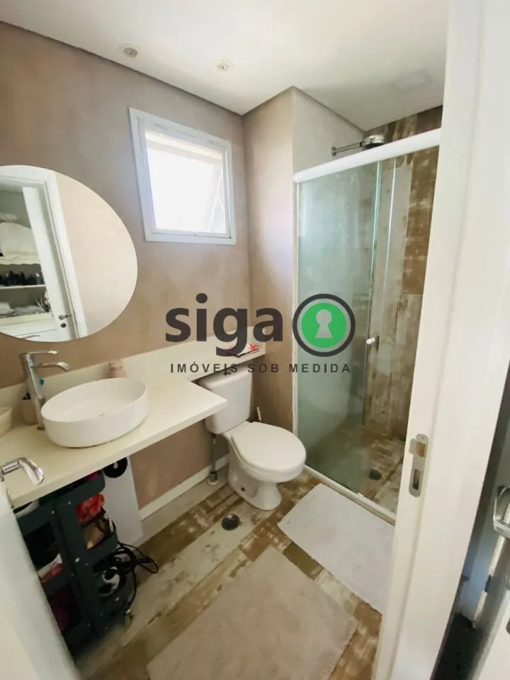Imagem Apartamento moderno com 3 quartos, varanda integrada e acabamento de alto padrão