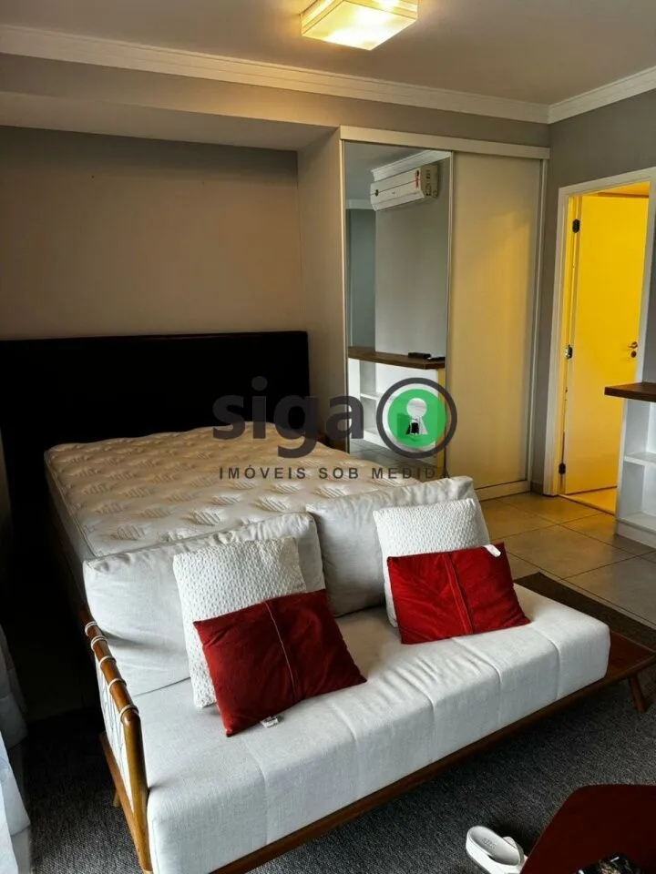 Imagem Apartamento no Brooklin com 41m², para Locação, 1 quarto1 vagas - São Paulo/SP