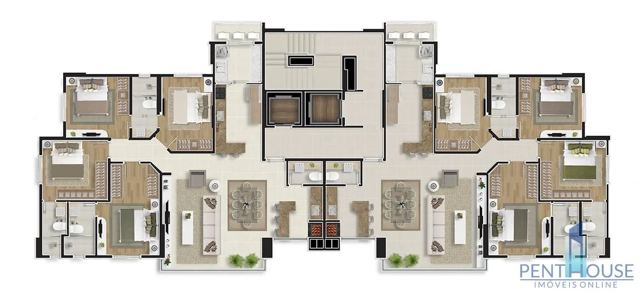 Imagem Apartamento Zona Central para Venda em Balneário Camboriú, CENTRO, 4 dormitórios, 2 suítes, 3 banheiros, 3 vagas