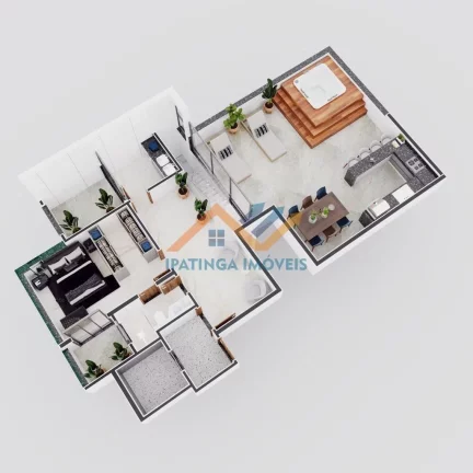 Imagem Cobertura duplex no bairro Iguaçu - Ipatinga