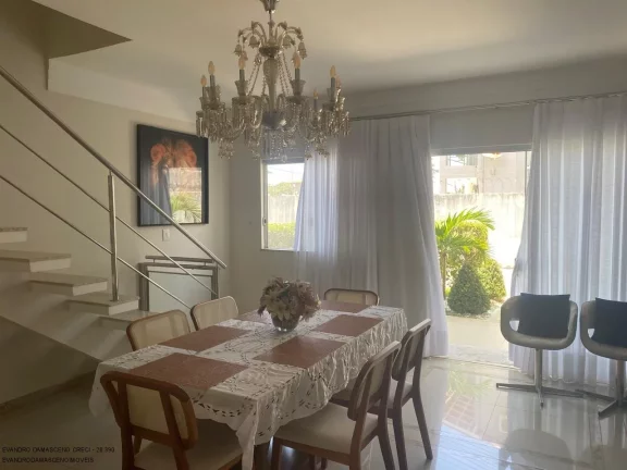 Imagem Casa de Luxo em Condomínio: 4 Quartos, 2 Suítes, 2 Salas, 2 Banheiros, 2 Vagas de Garagem em Buraquinho - Lauro de Freitas-BA.