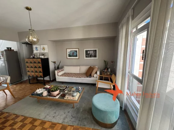 Imagem Apartamento à venda em Pinheiros, São Paulo-SP: 2 quartos, 1 sala para dois ambientes, 1 banheiro e 1 lavabo. Imperdível oportunidade!