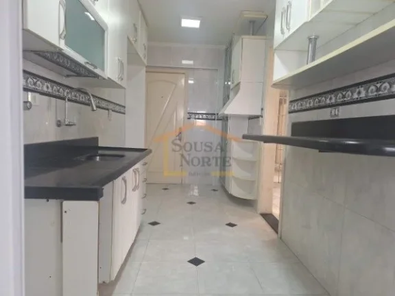 Imagem Apartamento 3 dormitórios, sendo 1 suíte, com armários, sala para 2 ambientes, sacada, cozinha pl...