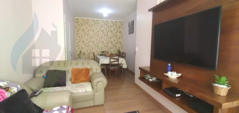 Imagem Apartamento de 2 dormitórios, 1 banheiro, 1 vaga, com 54m² em Taboão, São Bernardo do Campo