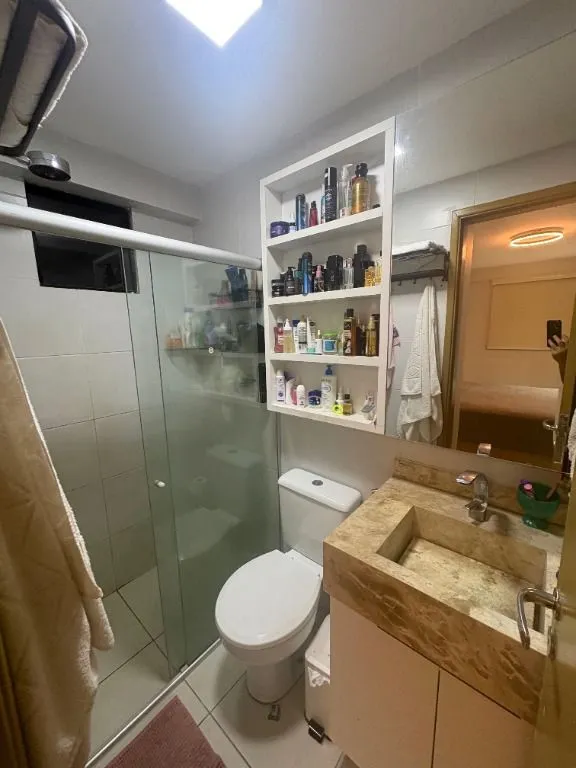 Imagem Apartamento com 98 m², vista mar, 3 quartos, mobiliado, 2 vagas e lazer completo em Manaíra, próximo à praia.