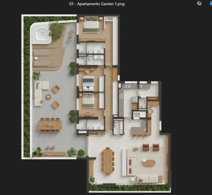 Imagem Apartamento em Menino Deus
