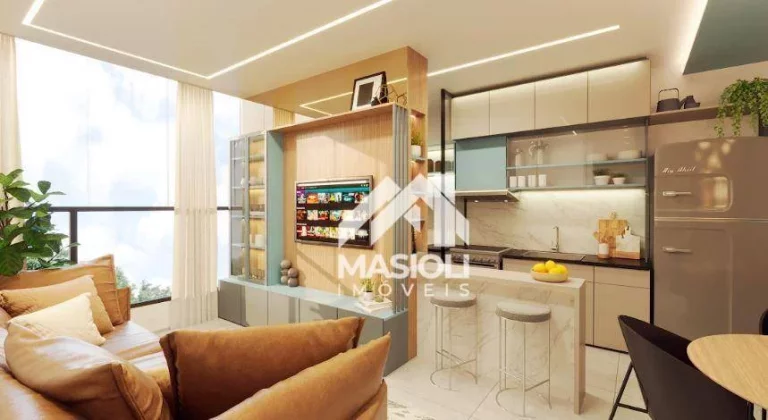 Imagem Apartamento com 2 dormitórios à venda, 59 m² por R$ 697.500,00 - Praia de Itaparica - Vila Velha/ES