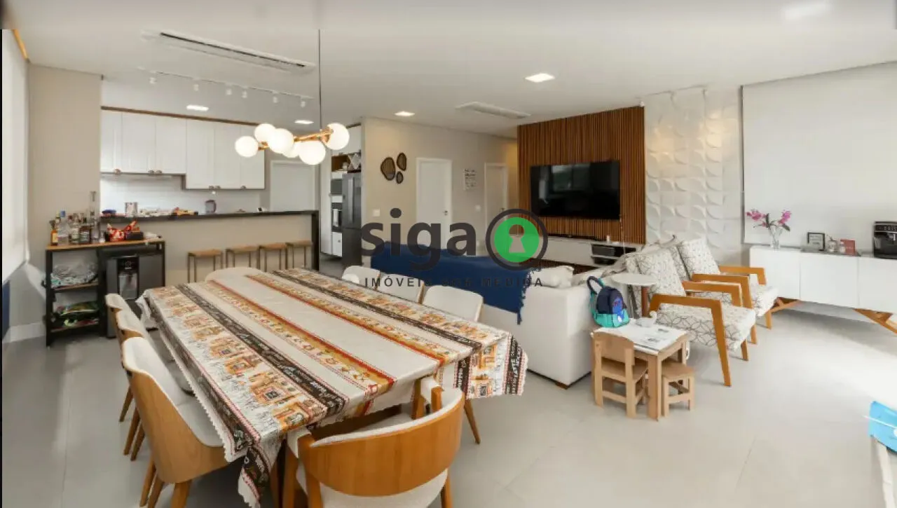 Imagem Apartamento à venda com 3 quartos e 3 vagas no Brooklin