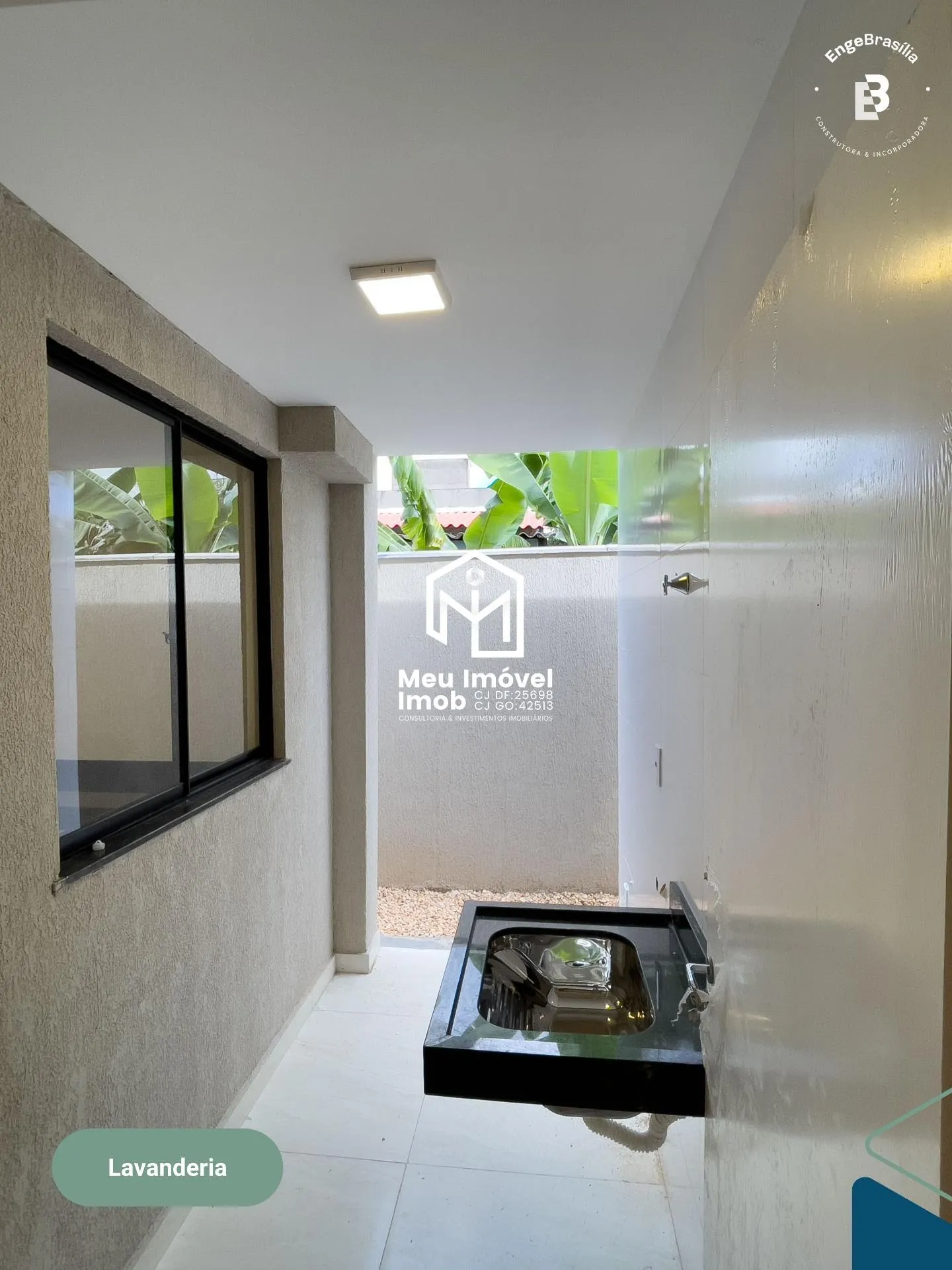 Imagem Projeto C1 Casa 3 Quartos 1 Suíte 1 Vaga 102m² Porcelanato