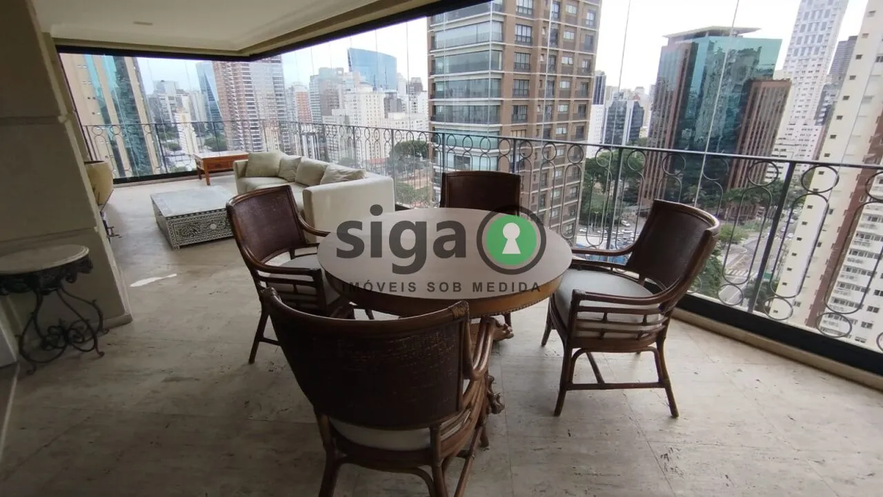 Imagem Apartamento com 5 quartos de Alto Padrão - semi?mobiliada - 8 vagas - Itaim Bibi - São Paulo/SP