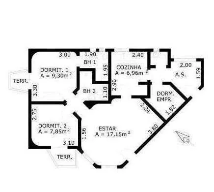 Imagem Apartamento com 2 quartos, 74m2, à venda em São Paulo, Vila Andrade