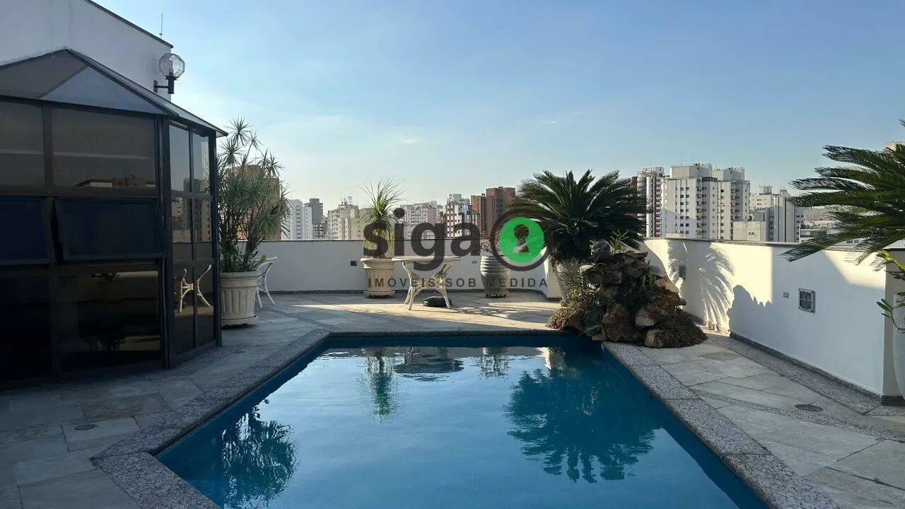 Imagem Cobertura Espetacular com 472m², Piscina Privativa, Elevador, Sauna e Área Gourmet á Venda!!
