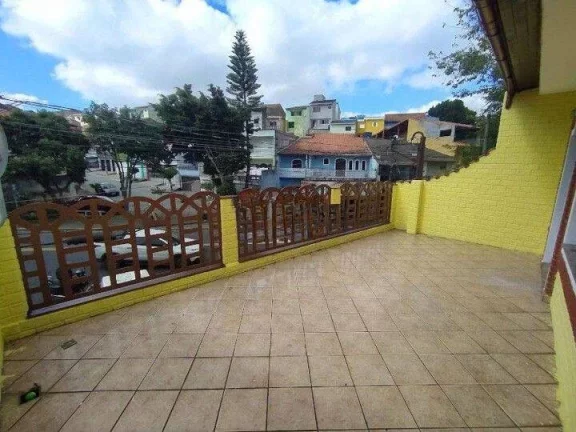 Imagem Sobrado com 3 dormitórios para alugar, 90 m² por R$ 2.000,00/mês - Parque Marajoara - Santo André/SP